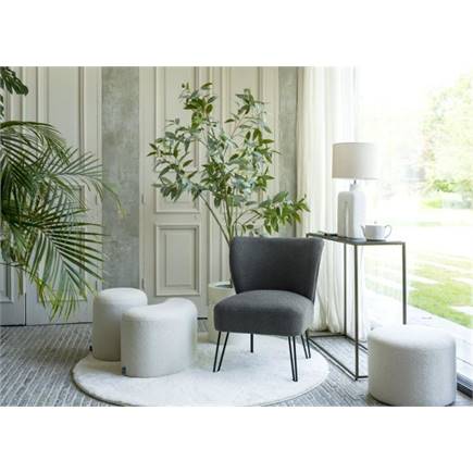 Coco Maison Maud fauteuil Antraciet